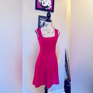 Zara size small Barbie color dress bodycon and stretchy